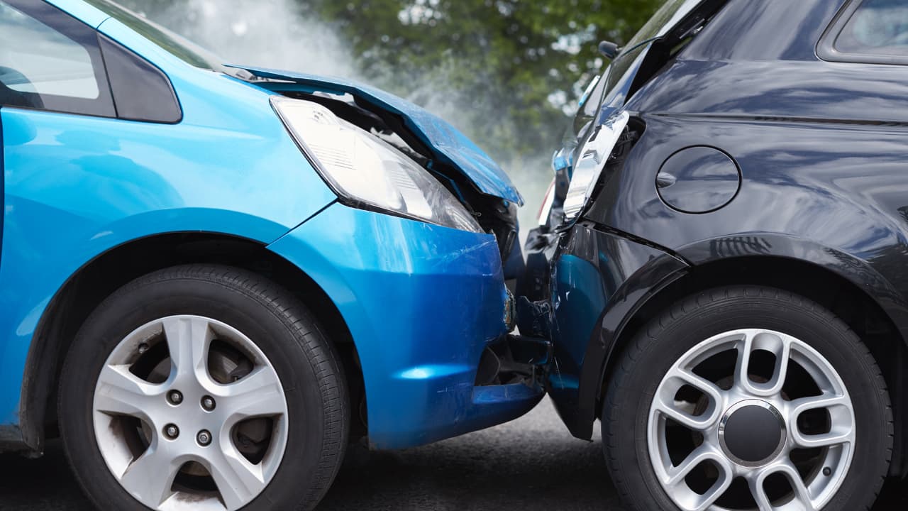A minor car accident usually involves a small collision with minimal damage and no serious injuries.