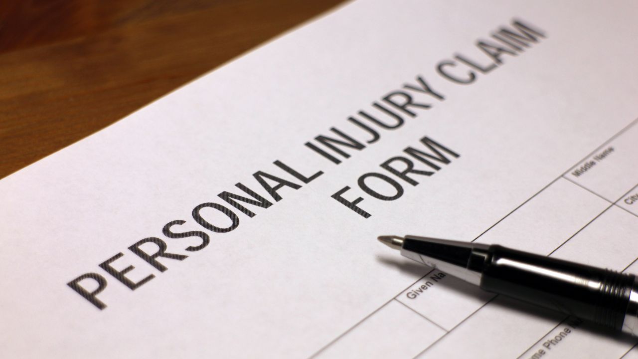 Personal Injury Claim form