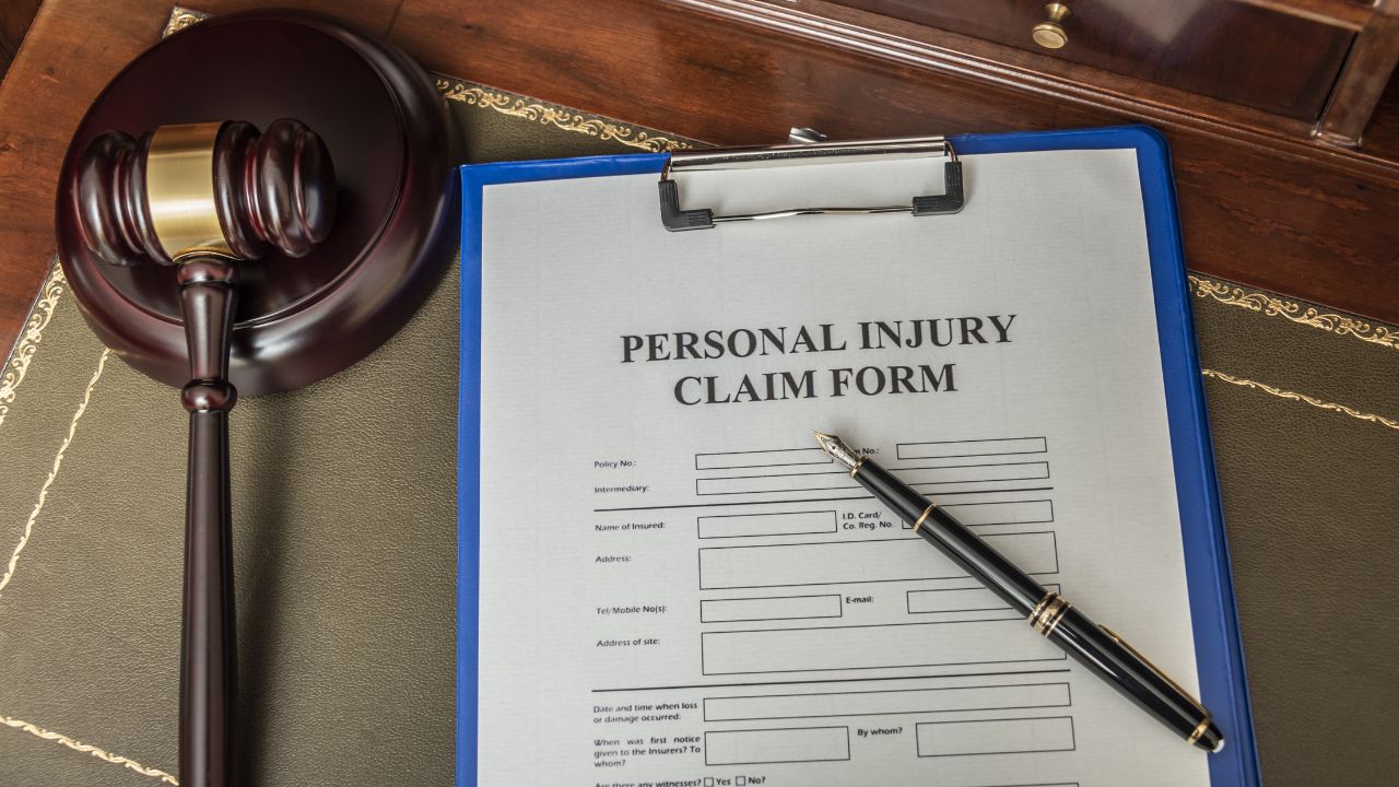 Personal Injury Claim form